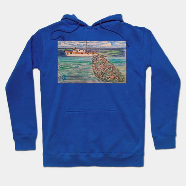 Jumbo Shrimp Hoodie by Matt Starr Fine Art